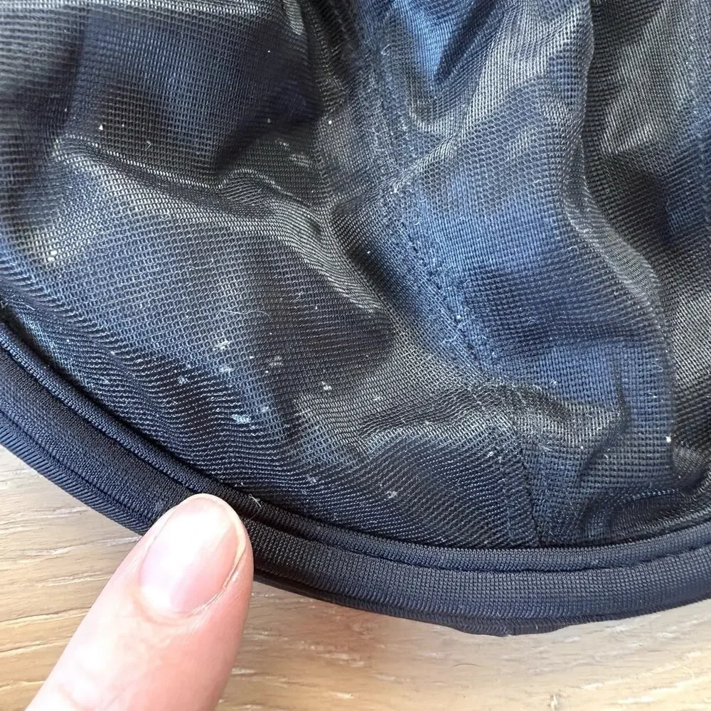 Elomi Essentials US 40M Black Plunge Underwire Bikini Top Style ES7504BLK - Picture 8 of 10